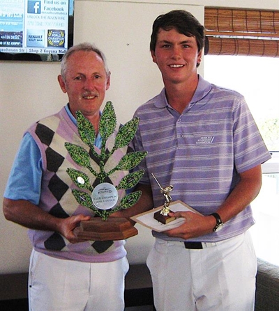 Jovan Rebula Kingswood's golf club champion again